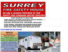 Tablet Screenshot of firesafetyhouse.com
